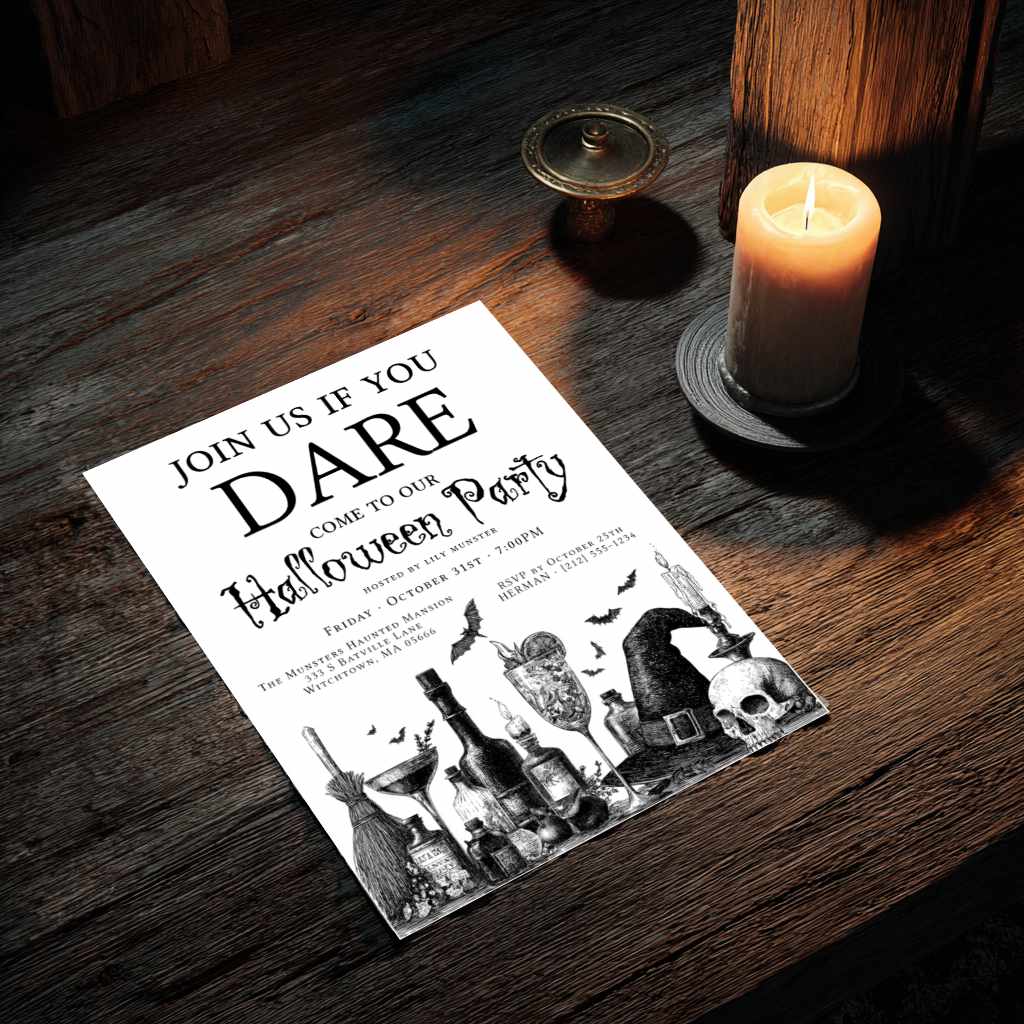 Halloween Party Invitation 'Potions' - Image 3